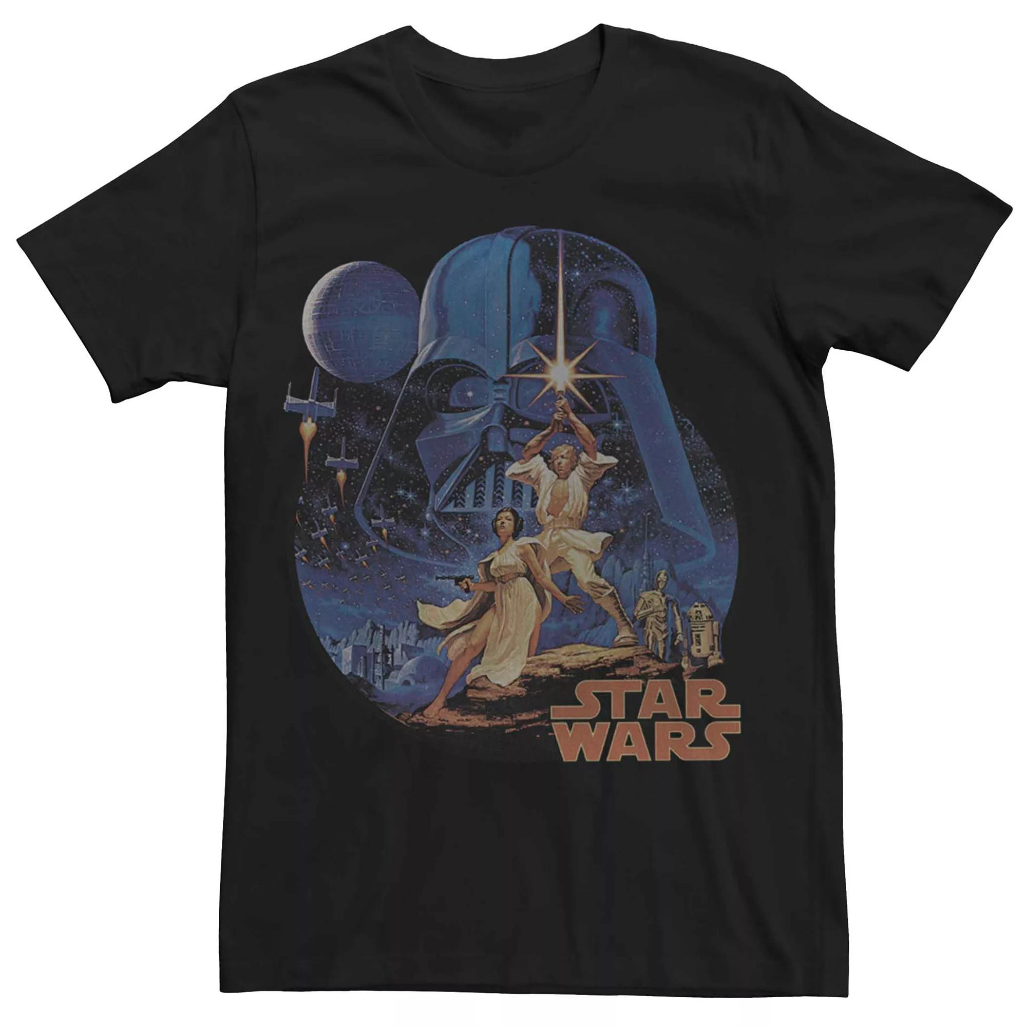 Men's Star Wars Retro Poster Tee,  Product Image