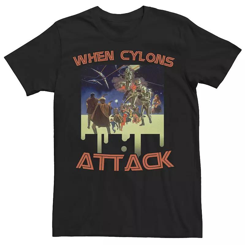 Men's Battlestar Galactica When Cylons Attack Tee,  Product Image