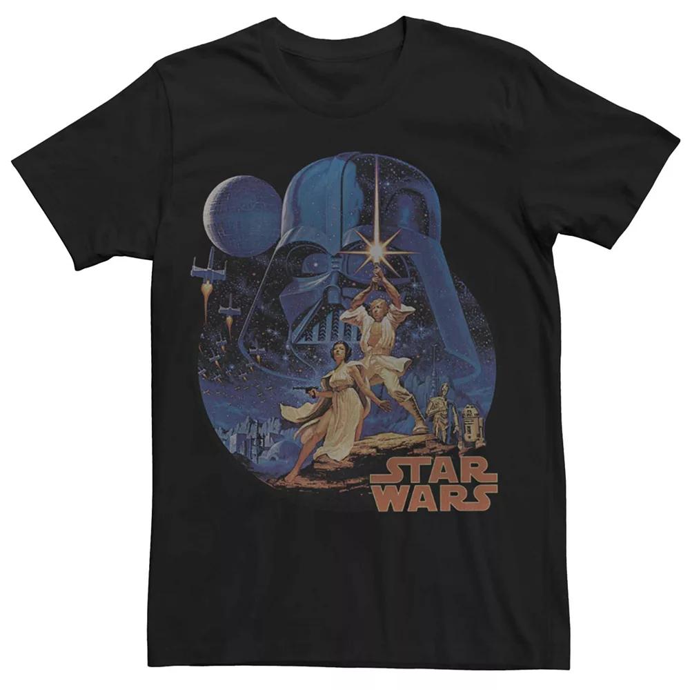 Men's Star Wars Retro Poster Tee,  Product Image