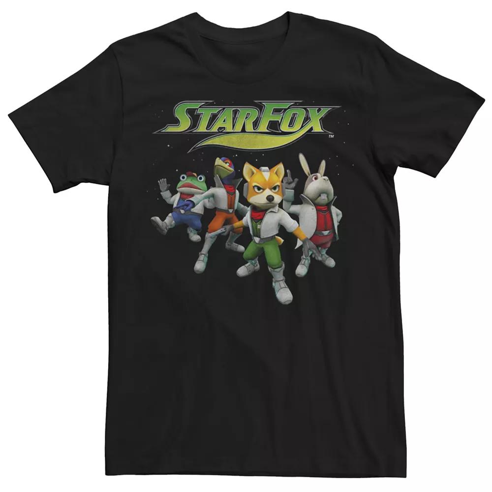 Men's Nintendo Star Fox 64 Retro Group Tee,  Product Image