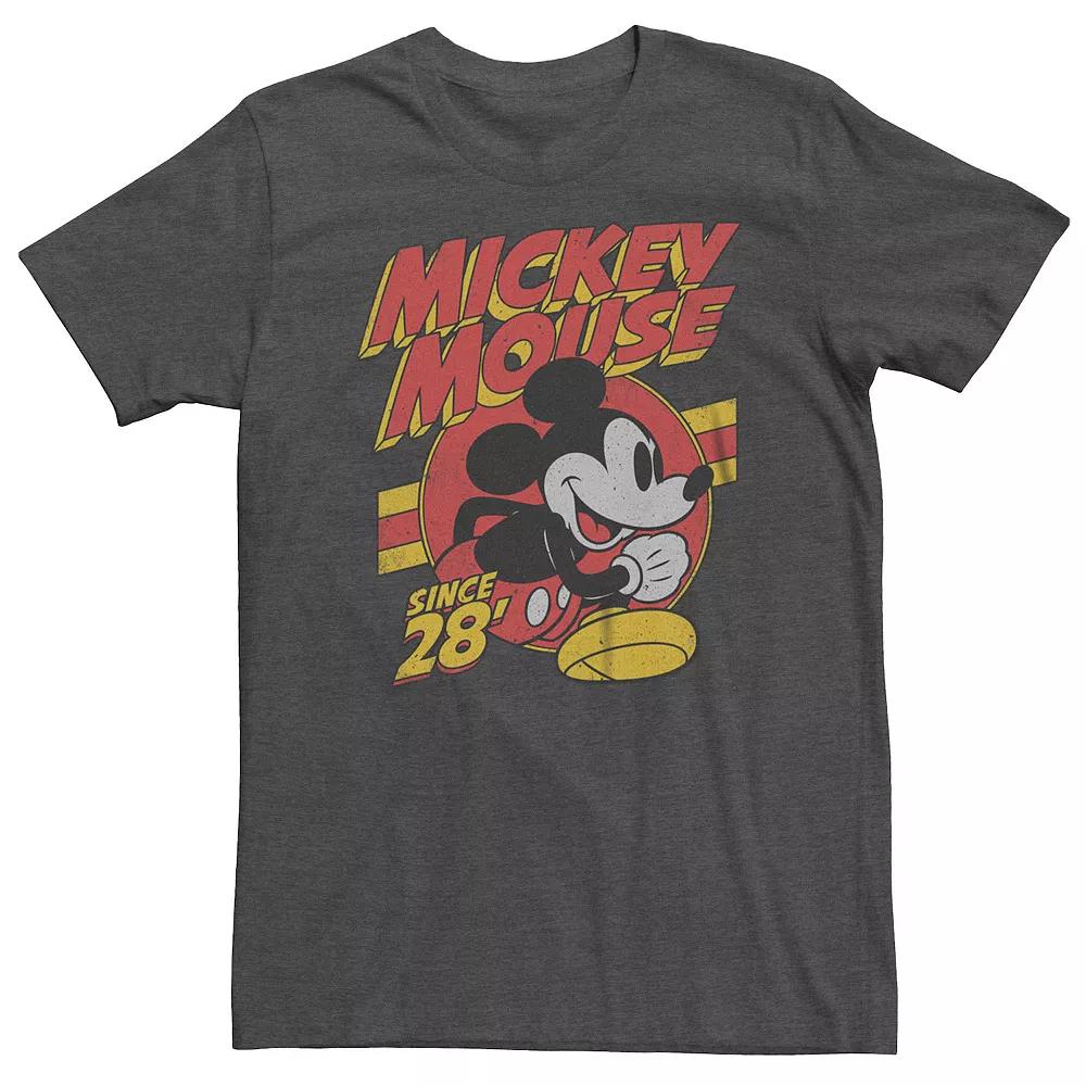 Disney's Mickey Mouse & Friends Big & Tall Classic Mouse Circle Since 28 Graphic Tee, Men's,  Product Image