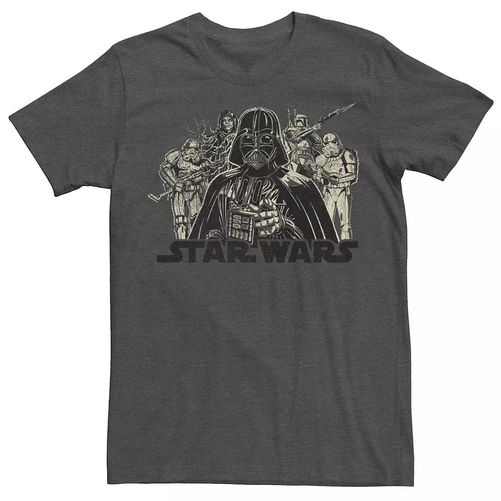 Men's Star Wars Darth Vader Dark List Santa Christmas Graphic Tee,  Product Image