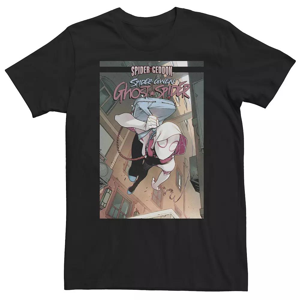 Big & Tall Marvel Spider-Gwen Ghost Spider Comic Cover Tee, Men's,  Product Image