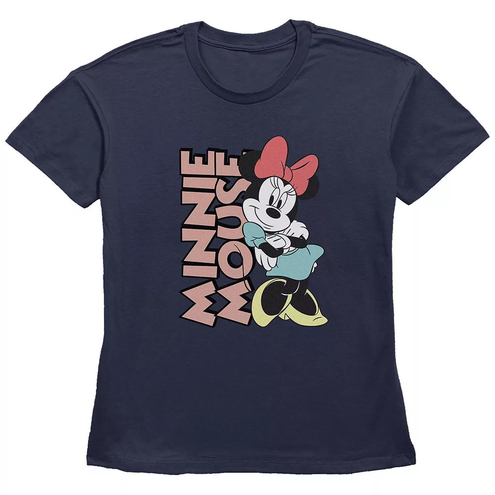 Disney's Minnie Mouse Lean On Me Women's Graphic Tee,  Product Image