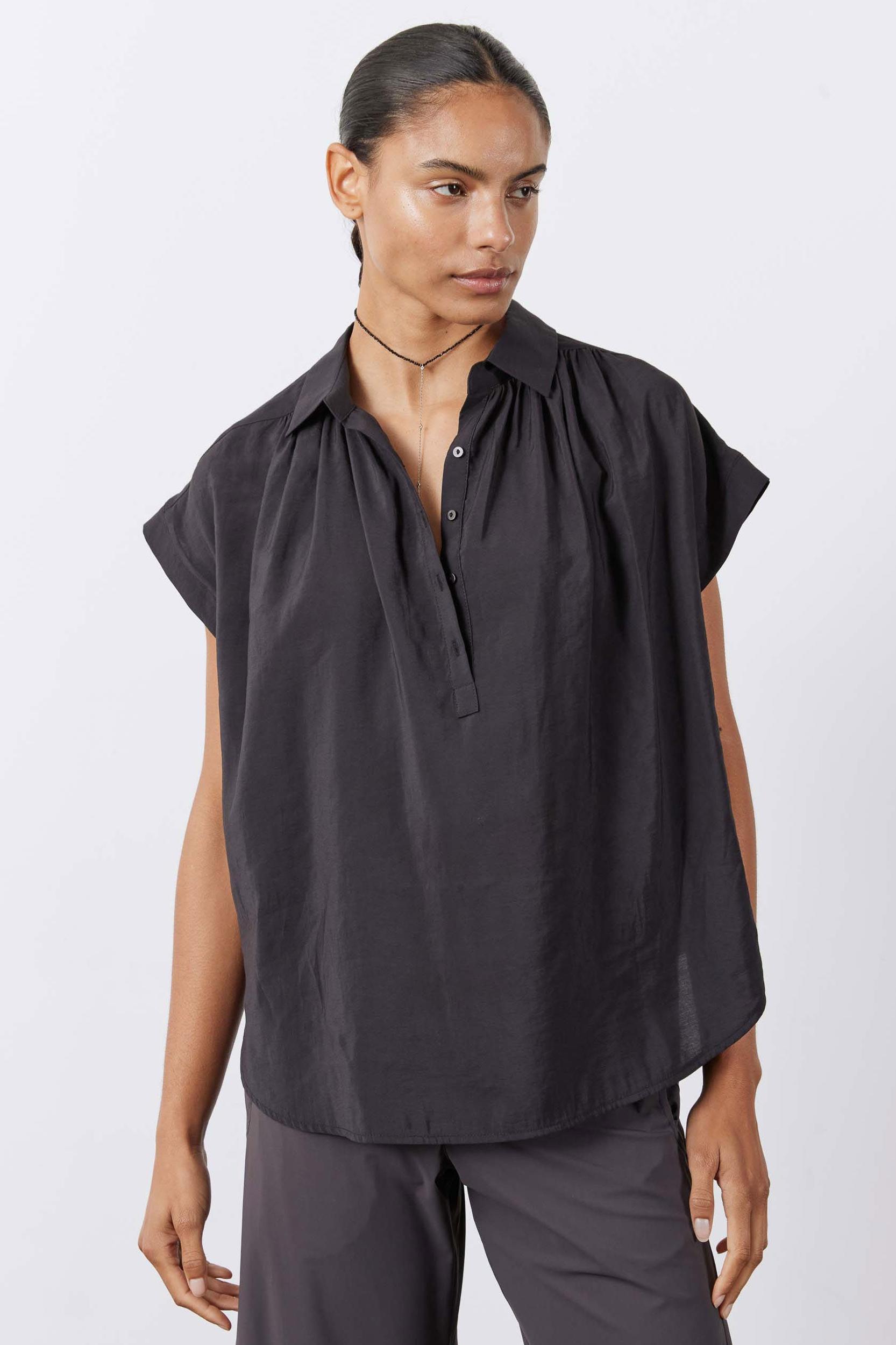 The Nonchalant Oversized Voile Blouse Product Image