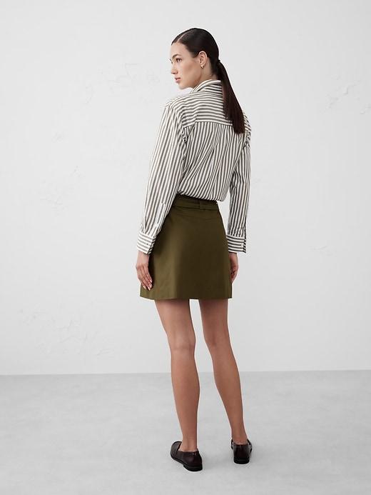 Twill Painters Mini Skirt Product Image