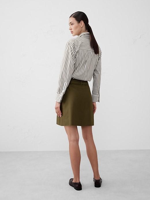 Twill Painters Mini Skirt Product Image