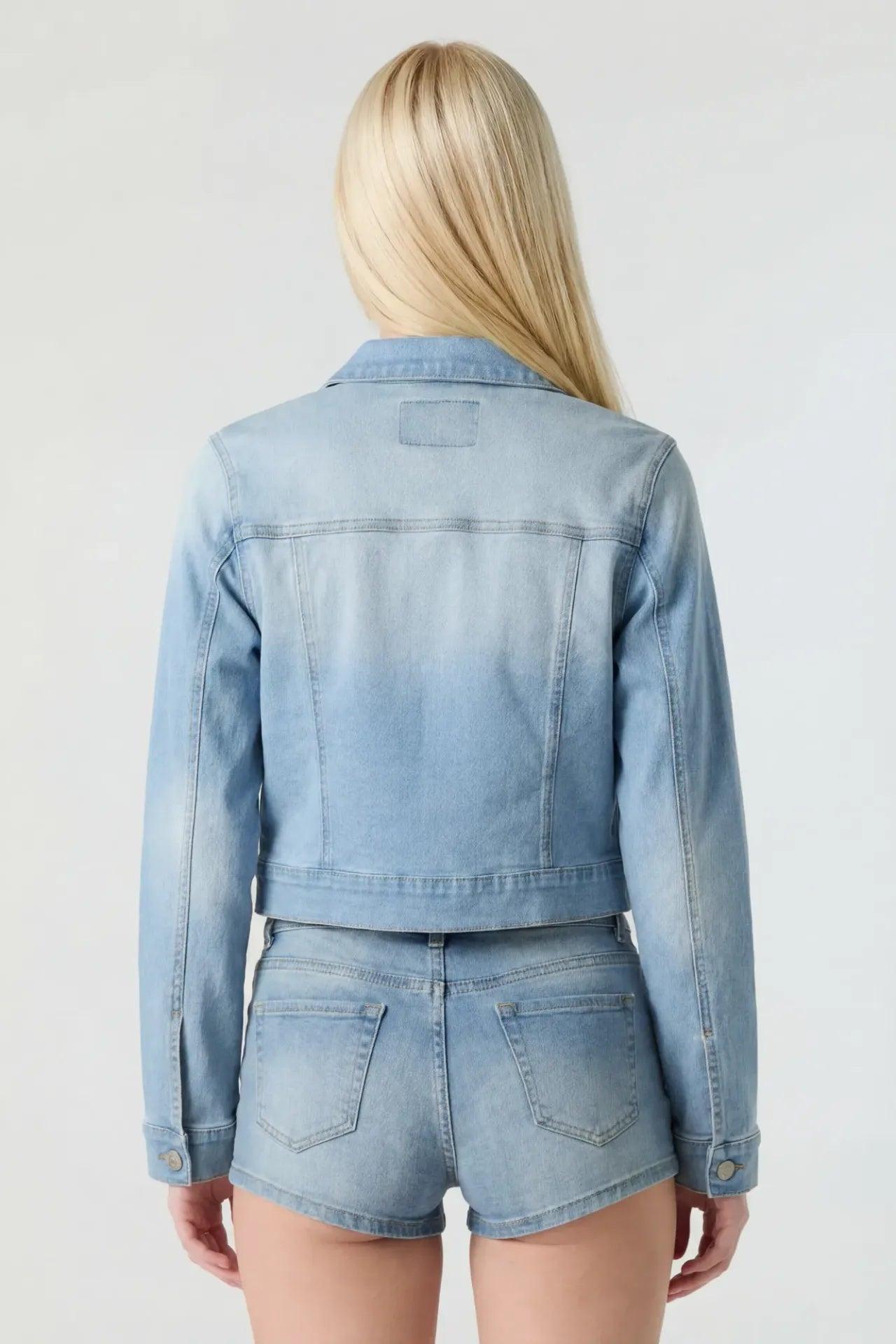 Classic Denim Jacket Female Product Image