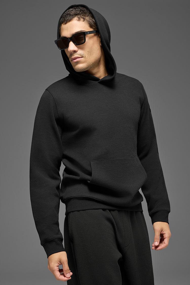 Waffle Lounge Hoodie - Black Product Image