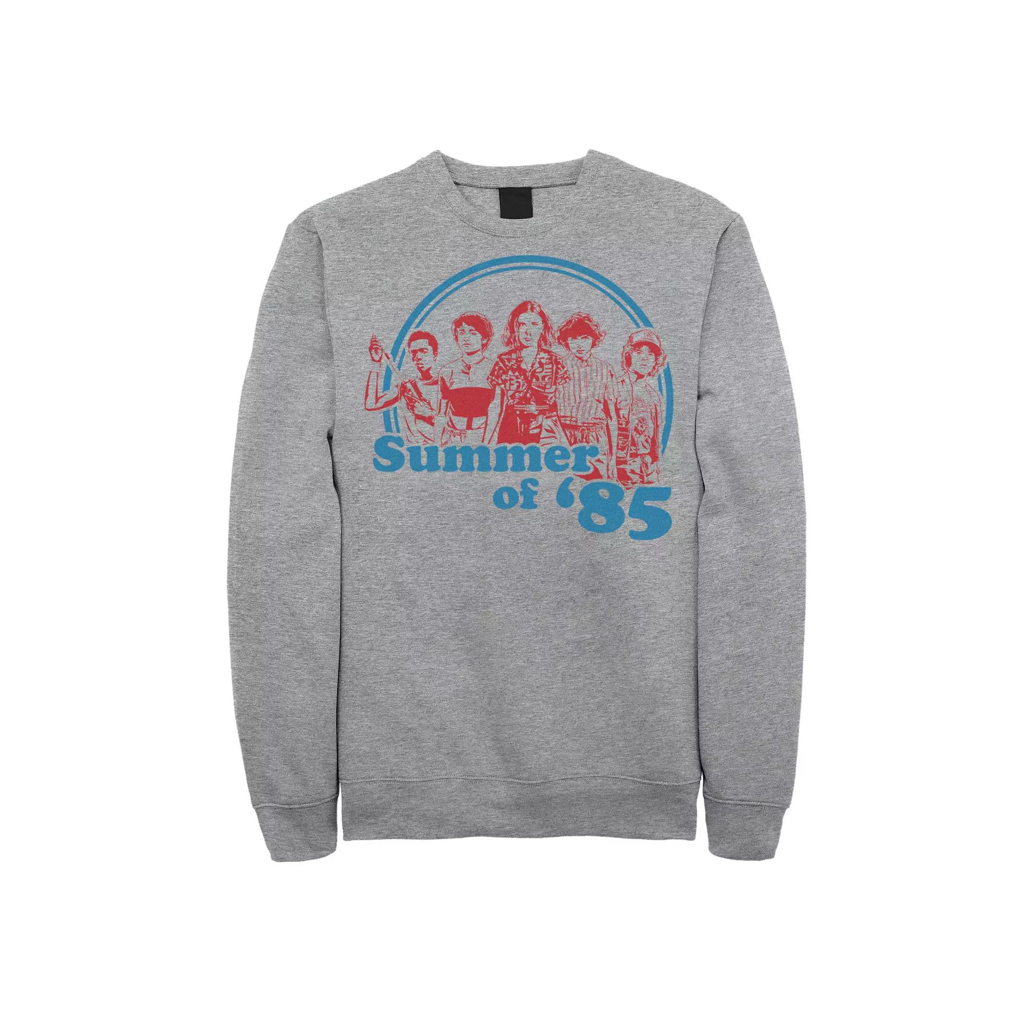 Men's Stranger Things Summer Of '85 Group Shot Sweatshirt,  Product Image