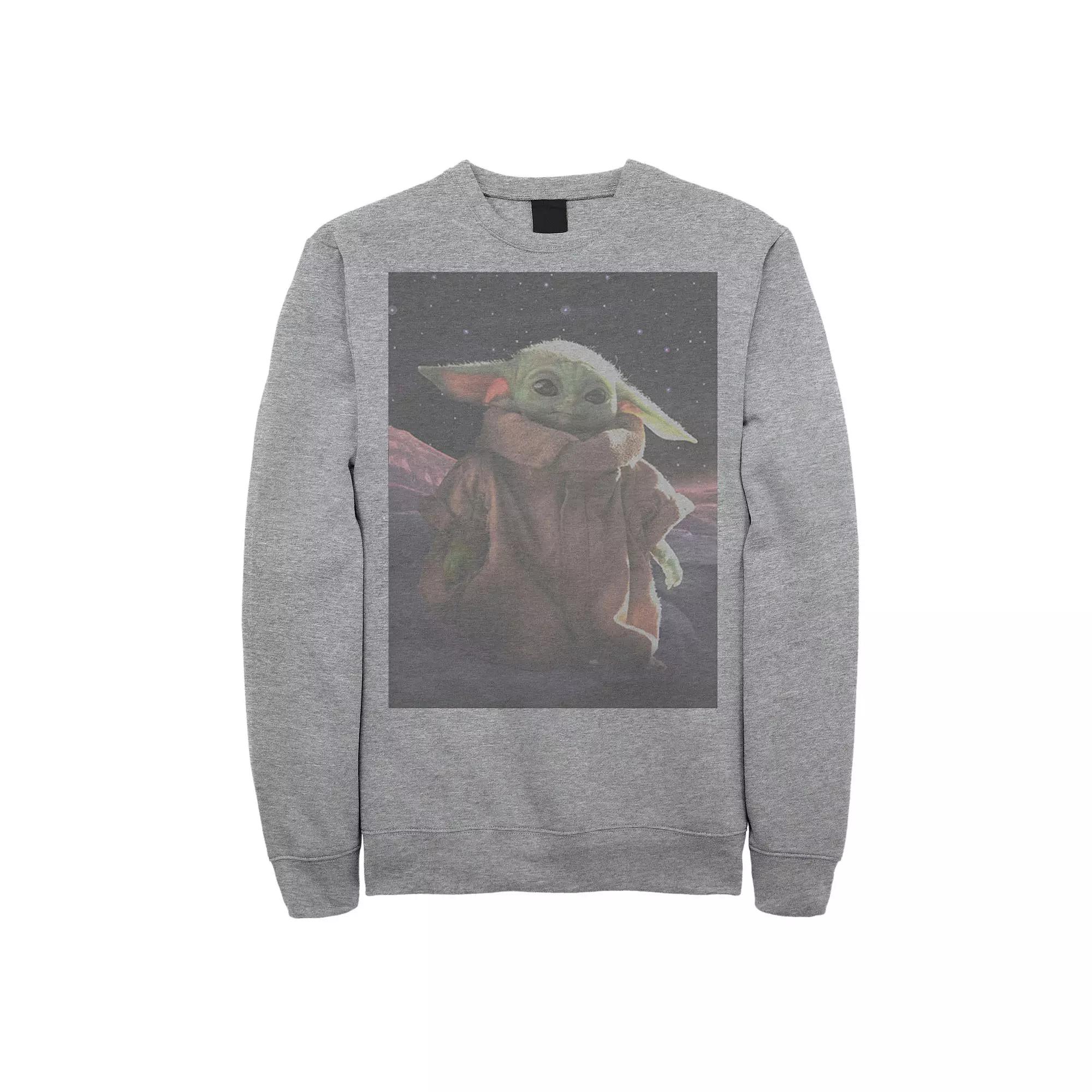 Big & Tall Star Wars The Child Space Walk Sweatshirt, Men's,  Product Image