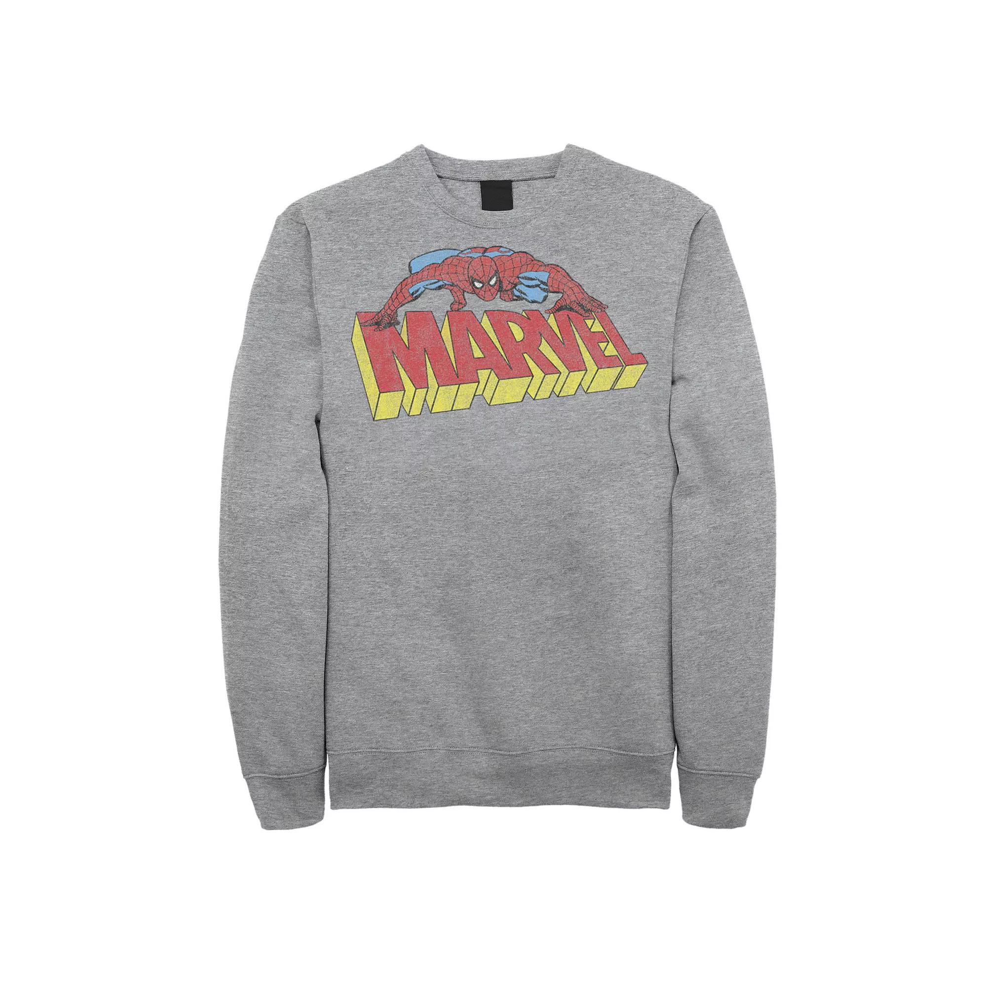 Men's Marvel Spider-Man Classic Logo Sweatshirt, Boy's,  Product Image