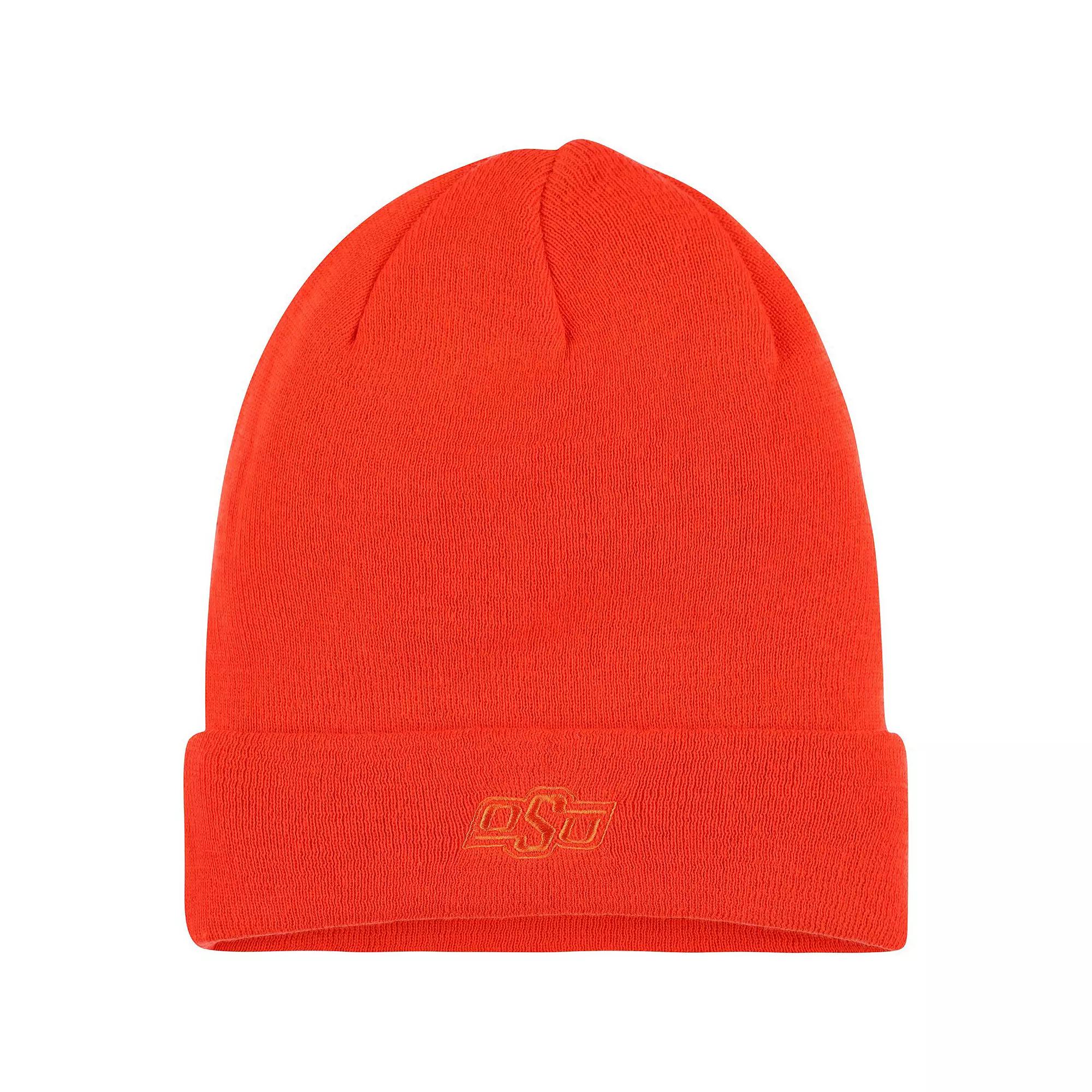 Men's Nike Orange Oklahoma State Cowboys Tonal Cuffed Knit Hat Product Image