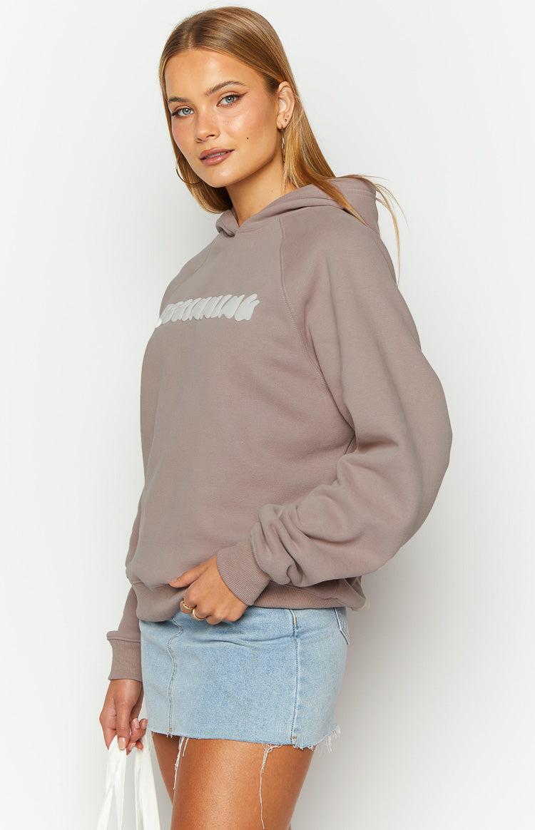 Beginning Beige Bubble Hoodie Product Image
