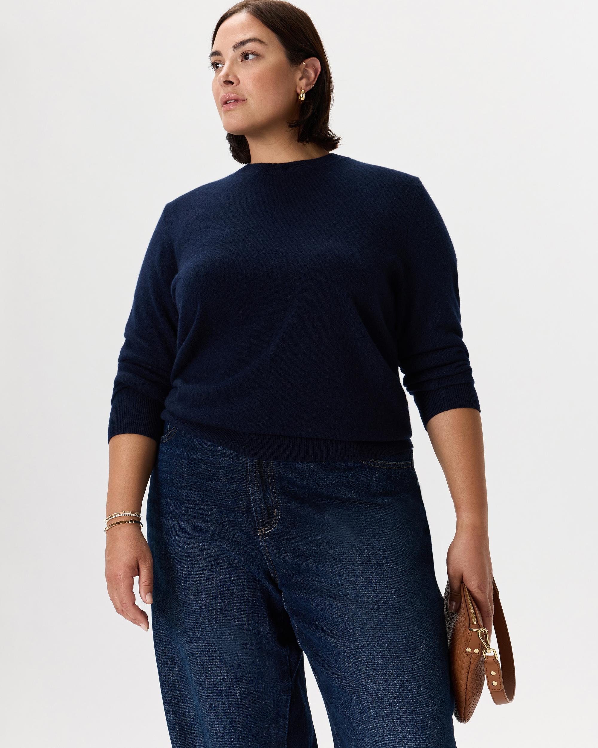 Quince | Women's Mongolian Cashmere Crewneck Sweater Product Image
