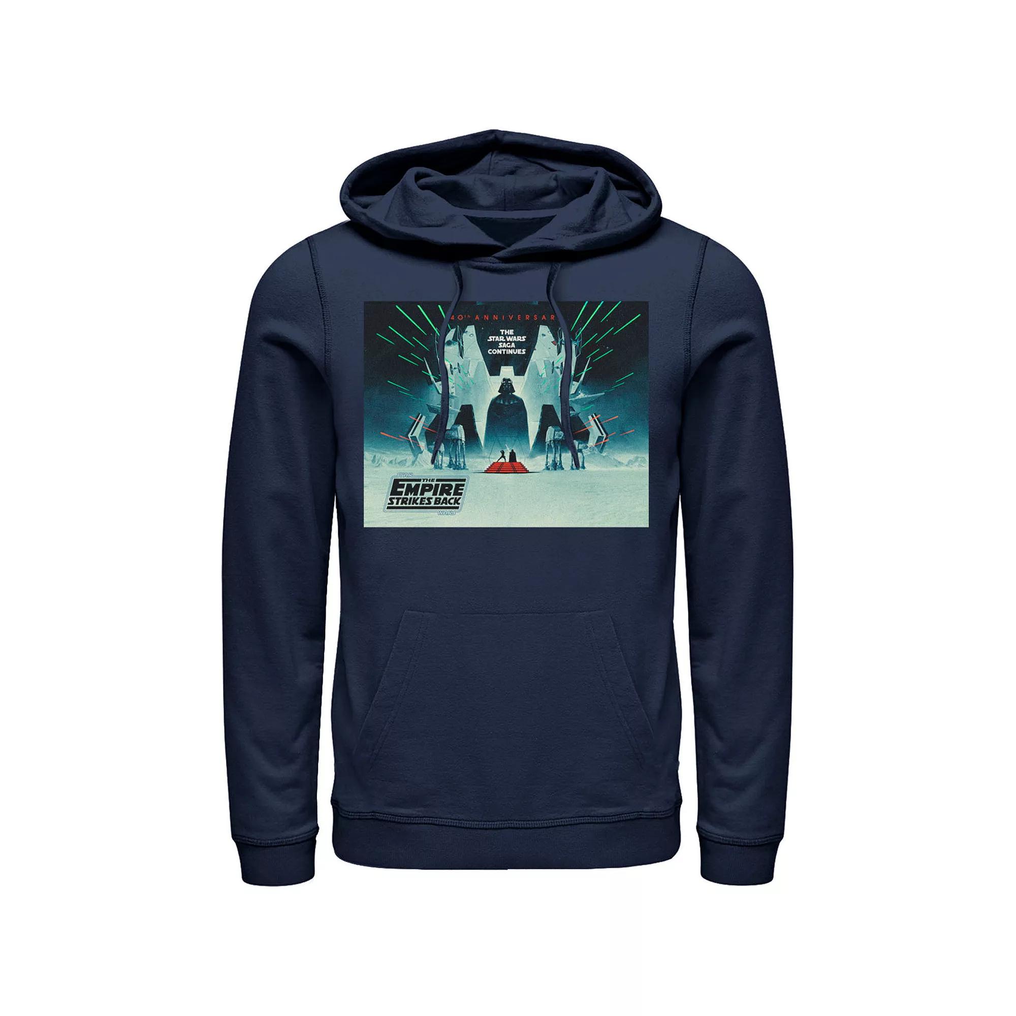 Men's Star Wars: The Empire Strikes Back 40th Anniversary Poster Graphic Hoodie,  Product Image