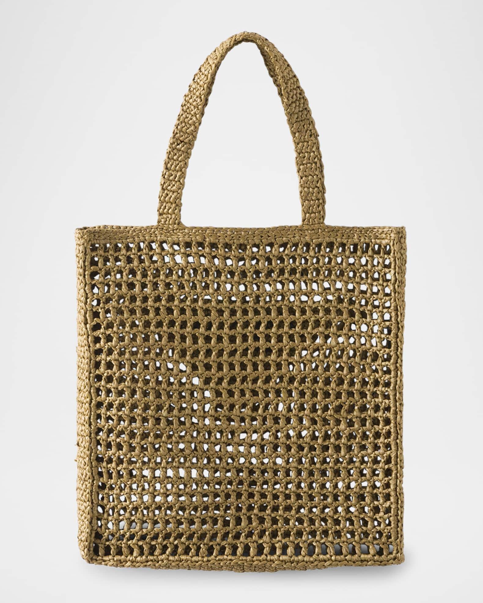 Logo Crochet Tote Bag Product Image