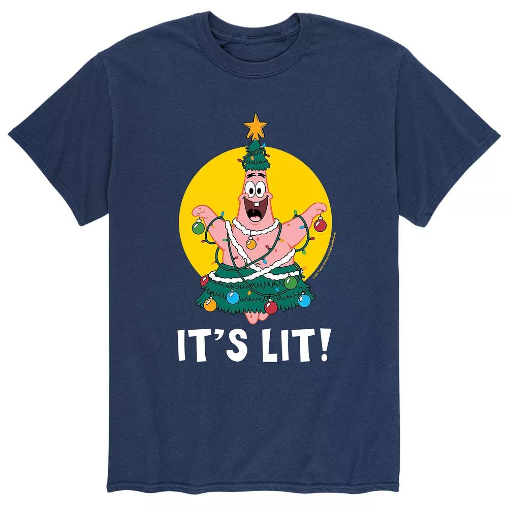 Men's SpongeBob SquarePants Patrick Lights Tee,  Product Image