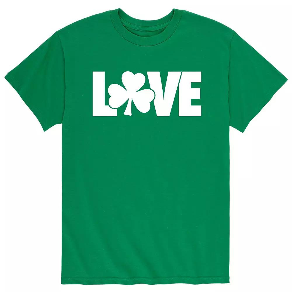 Men's Love Shamrock Tee,  Product Image
