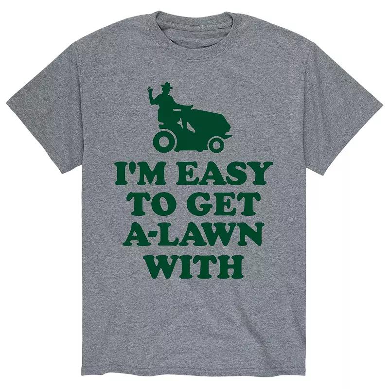 Men's "I'm Easy To Get A-Lawn With" Tee,  Product Image