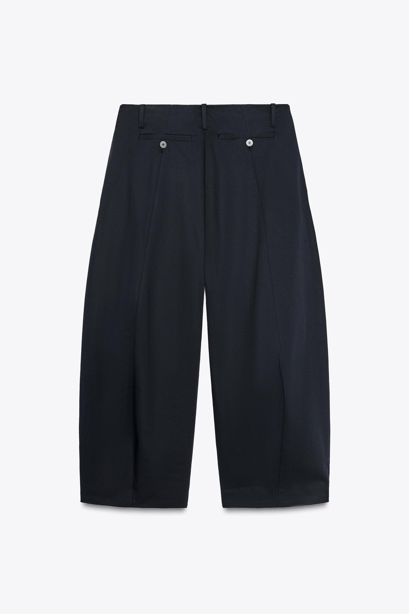 ZW COLLECTION CROP BALLOON PANTS Product Image