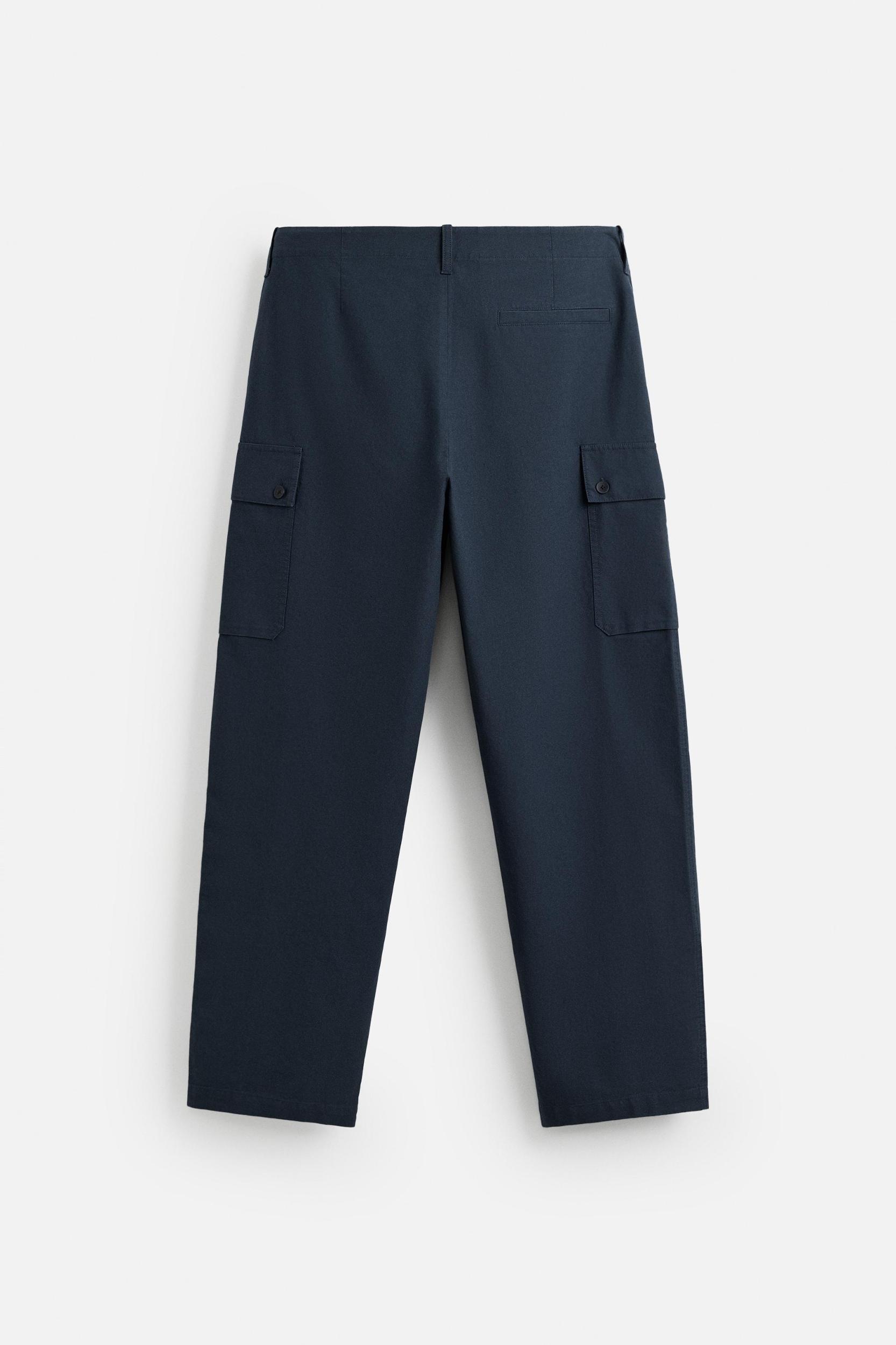 REGULAR FIT CARGO PANTS Product Image
