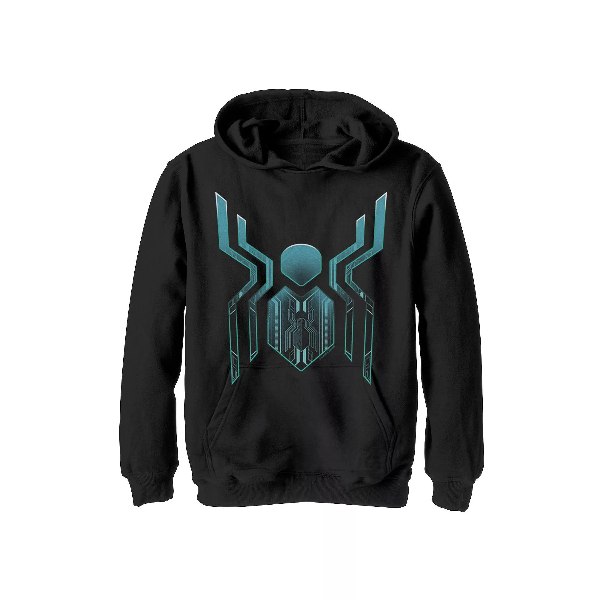 Boys 8-20 Marvel Spider-Man Far From Home Tech Spider Chest Symbol Graphic Hoodie, Boy's,  Product Image