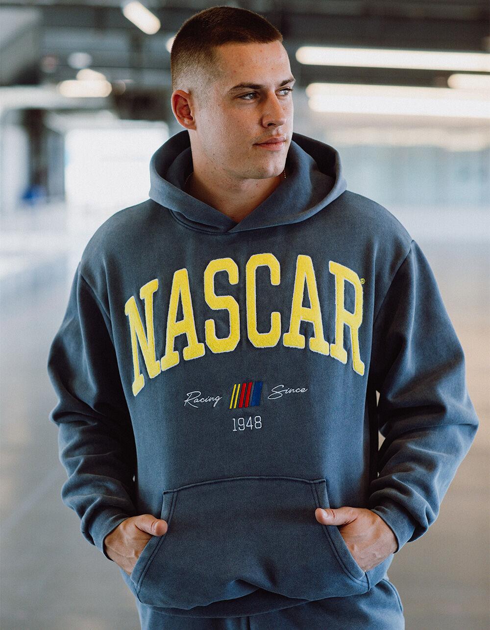 TILLYS x NASCAR Logo Patch Mens Hoodie - NAVY Product Image