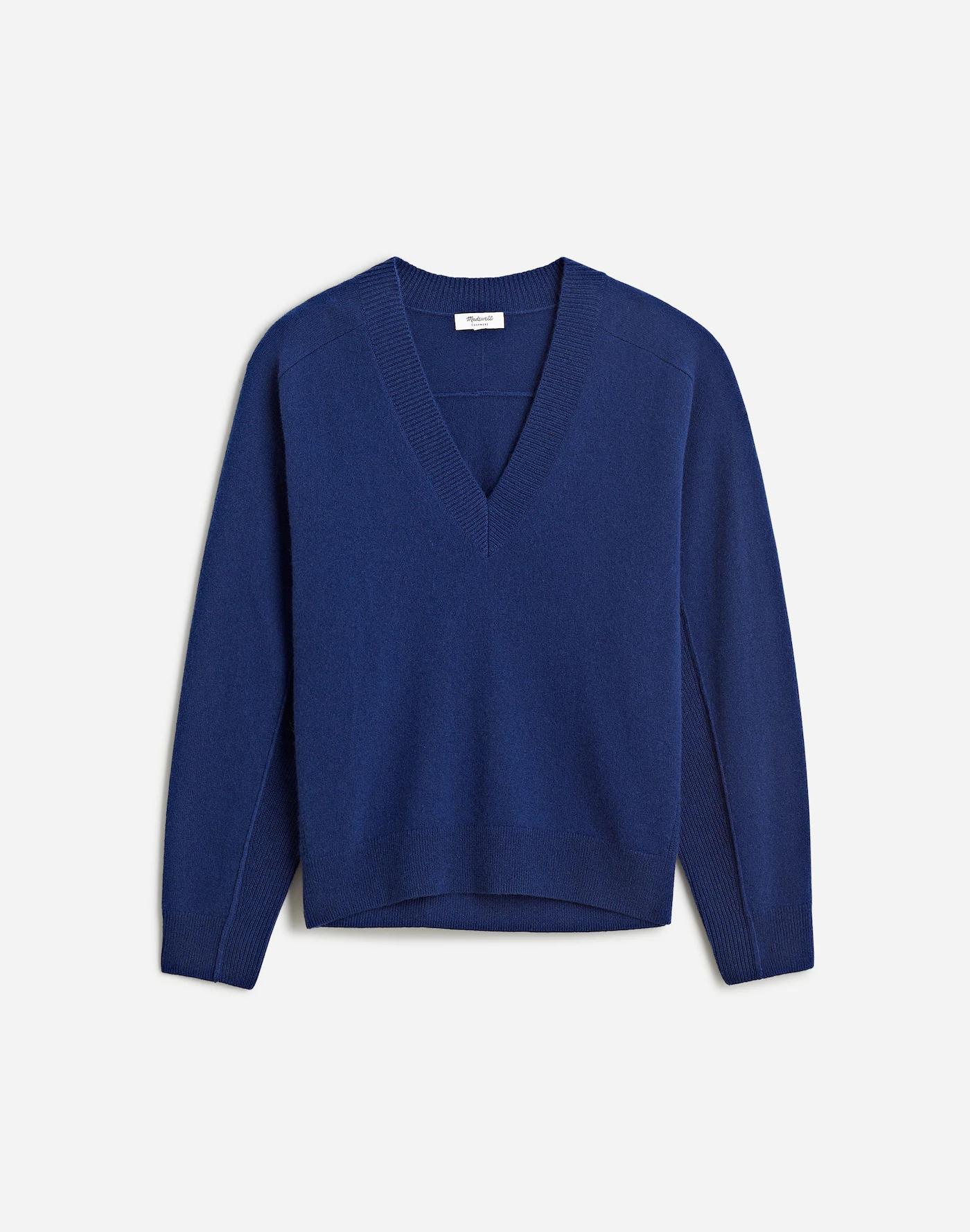 Cashmere V-Neck Sweater Product Image
