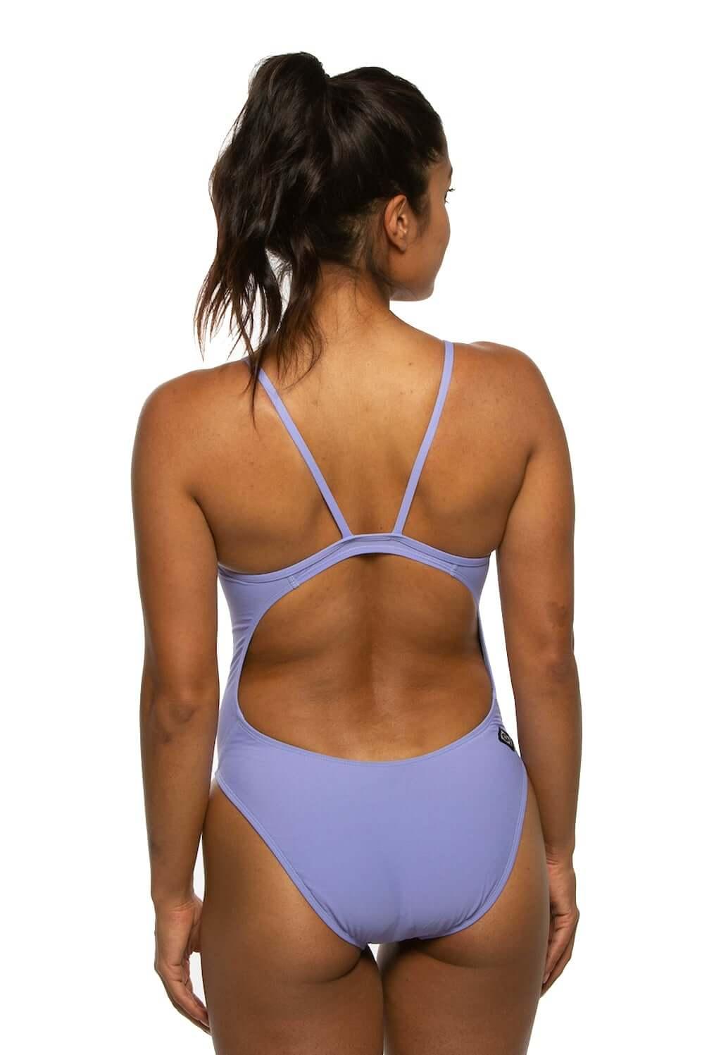 Chevy One Piece Swimsuit - Lavender Female Product Image