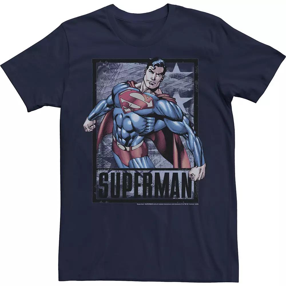 Men's Superman Check It Poster Tee,  Product Image