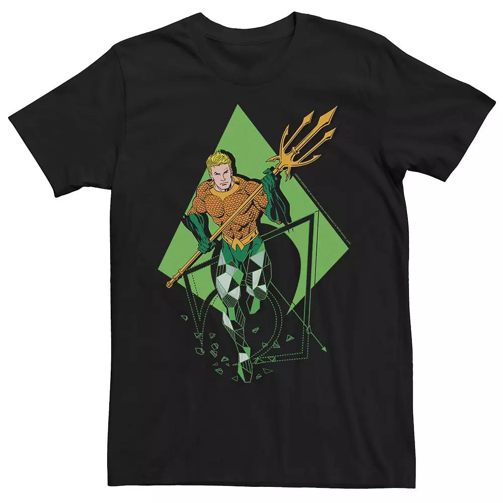 Men's Justice League Aquaman Portrait Tee,  Product Image