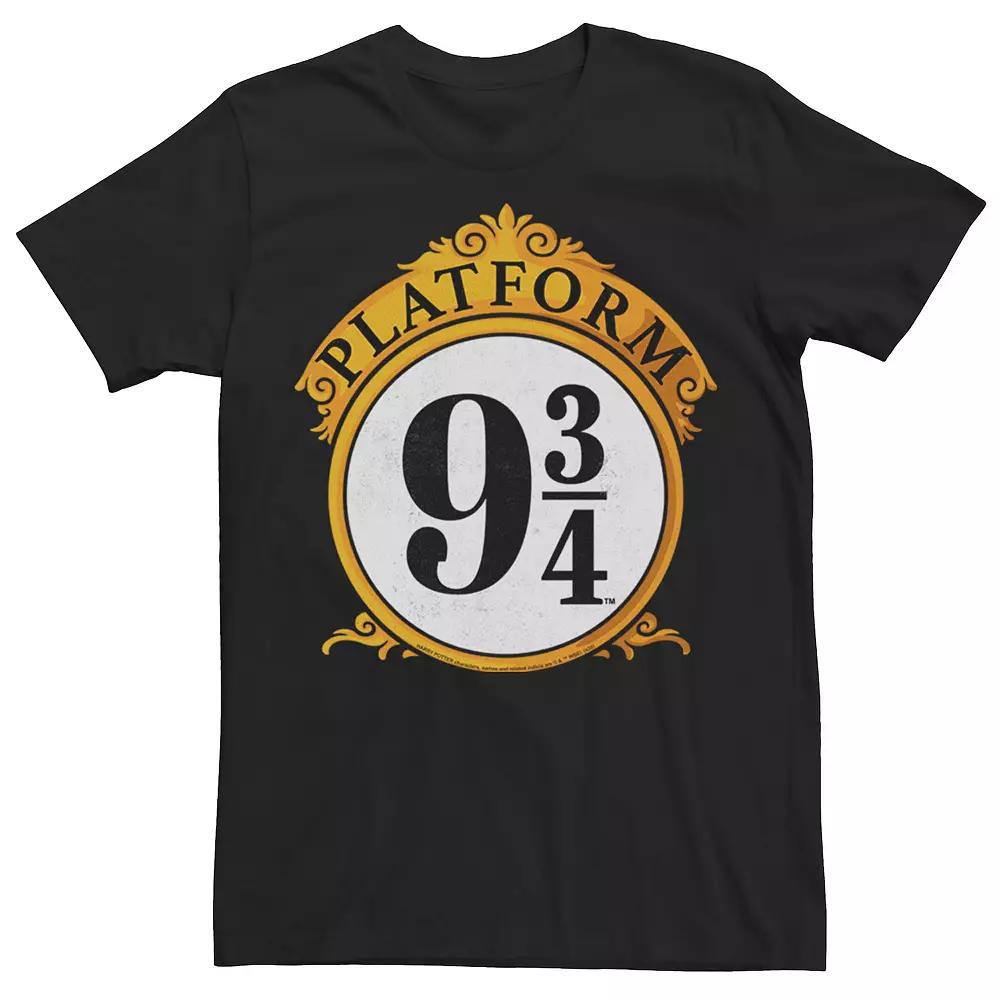 Men's Harry Potter Platform 9 &3/4 Sign Tee,  Product Image
