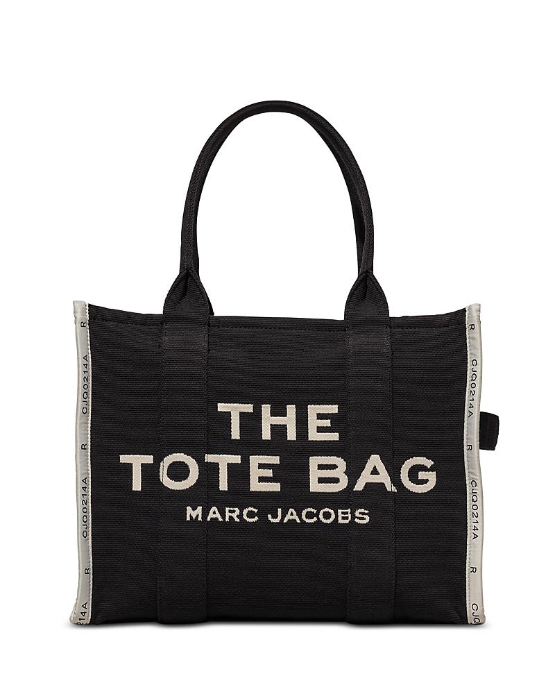 Marc Jacobs The Jacquard Large Tote Bag Black One Size Product Image