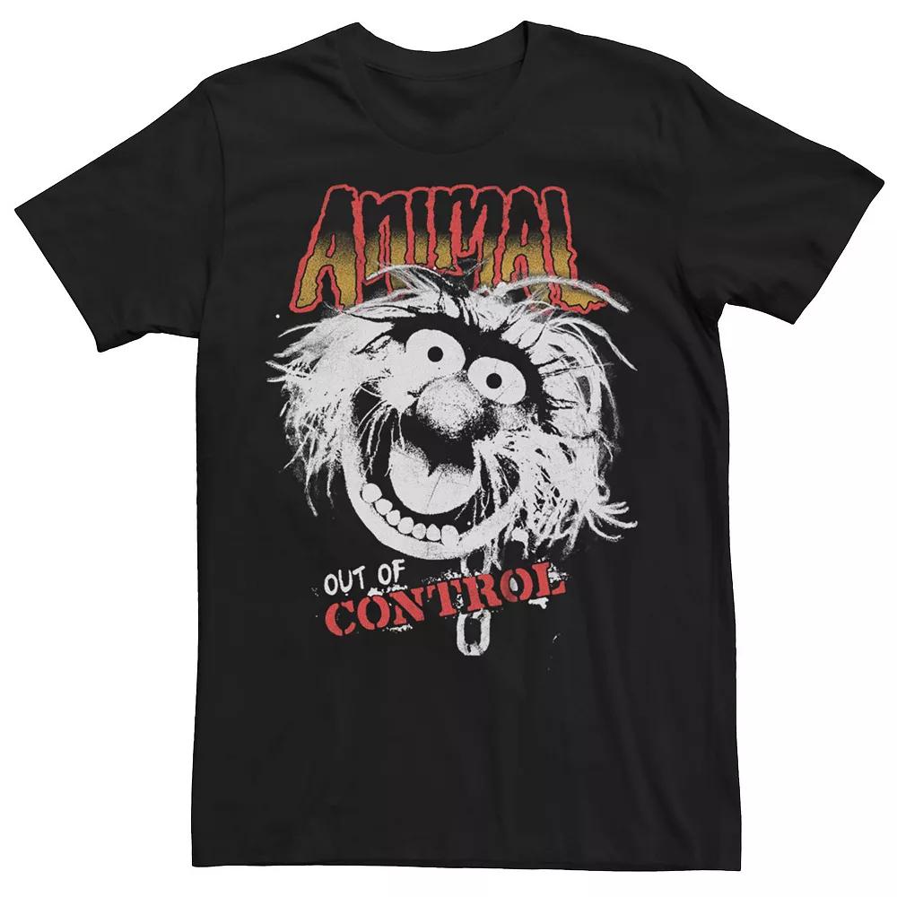 Big & Tall The Muppets Animal Out Of Control Graphic Tee, Men's,  Product Image