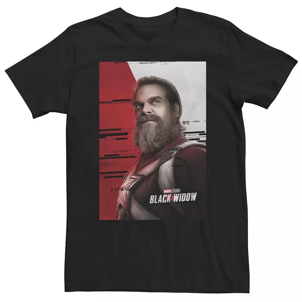 Big & Tall Marvel Black Widow Red Guardian Character Poster Tee, Men's,  Product Image