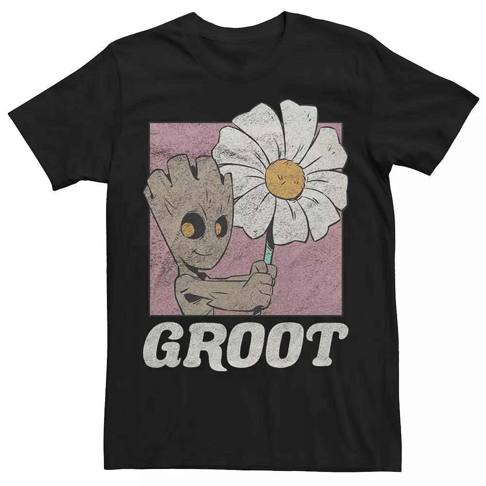 Men's Marvel Guardian Of The Galaxy Groot Box Daisy Tee,  Product Image