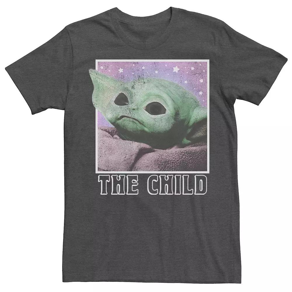 Men's Star Wars The Mandalorian Cosmic Child Galactic Tee,  Product Image