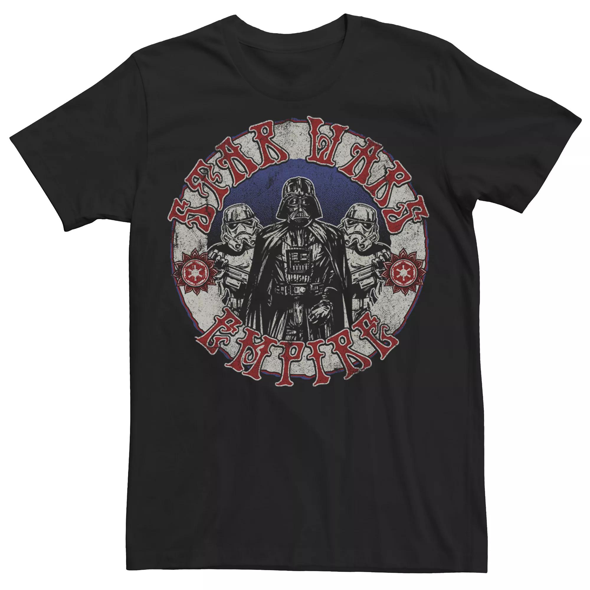 Men's Star Wars Darth Vader Storm Trooper Circle Portrait Tee,  Product Image