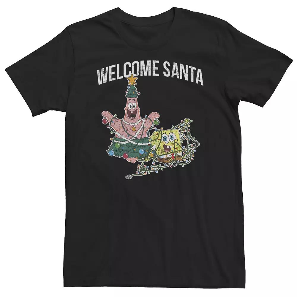 Men's Mickey Classic Holiday Group Christmas Group Shot Tee,  Product Image