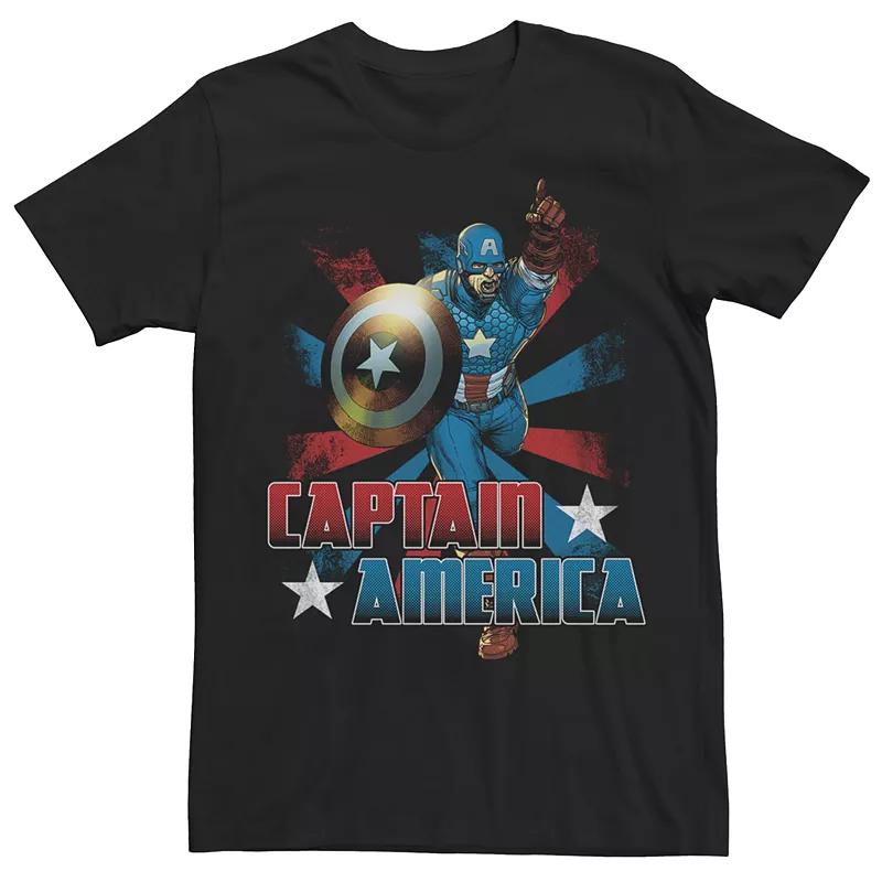 Captain America Running Tee, Men's,  Product Image