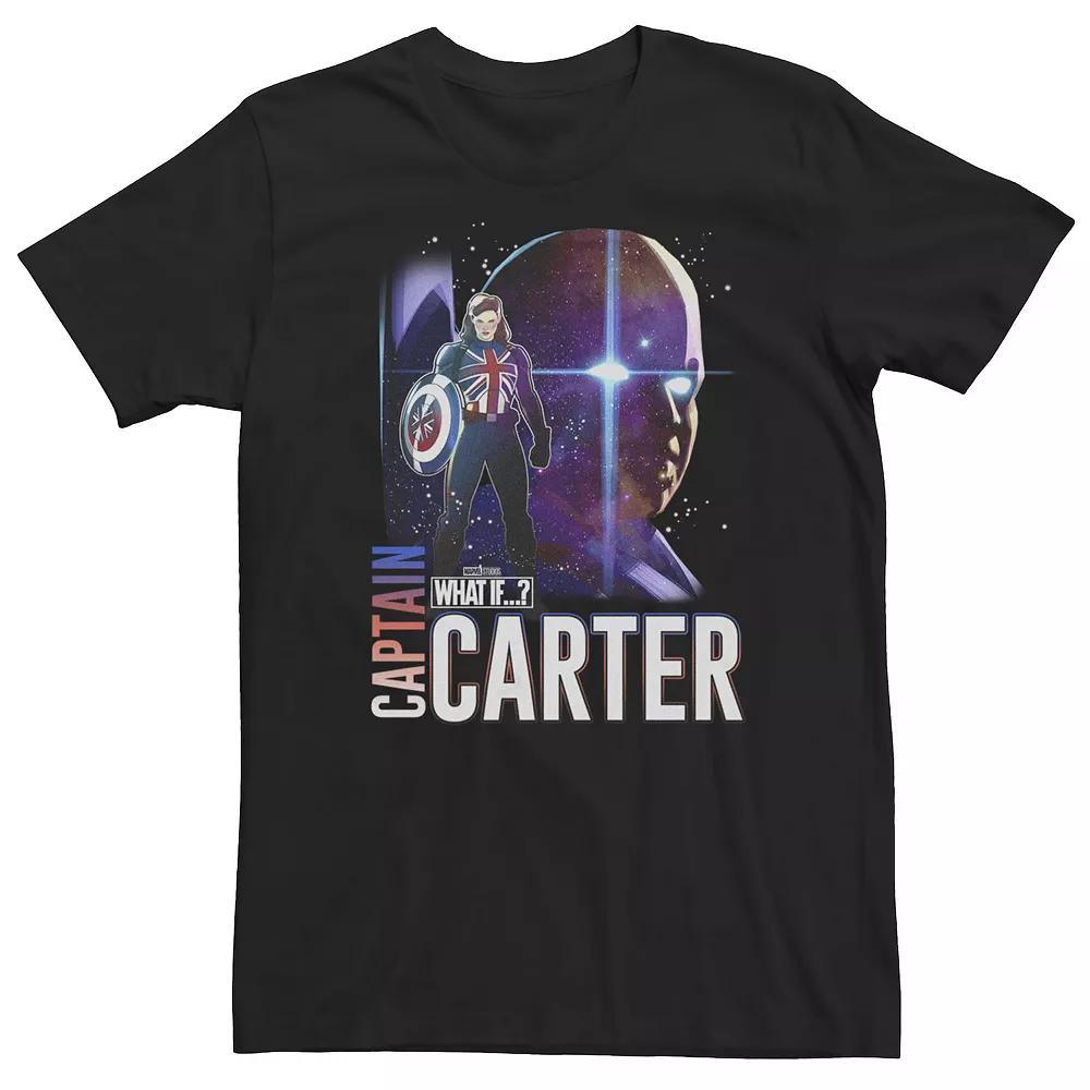 Big & Tall Marvel What If Carter And Watcher Galactic Poster Tee, Boy's,  Product Image