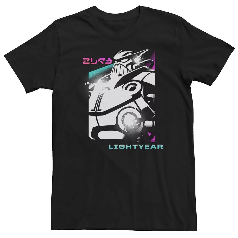 Big & Tall Disney / Pixar Lightyear Emperor Zurg Spray Torso Tee, Men's,  Product Image