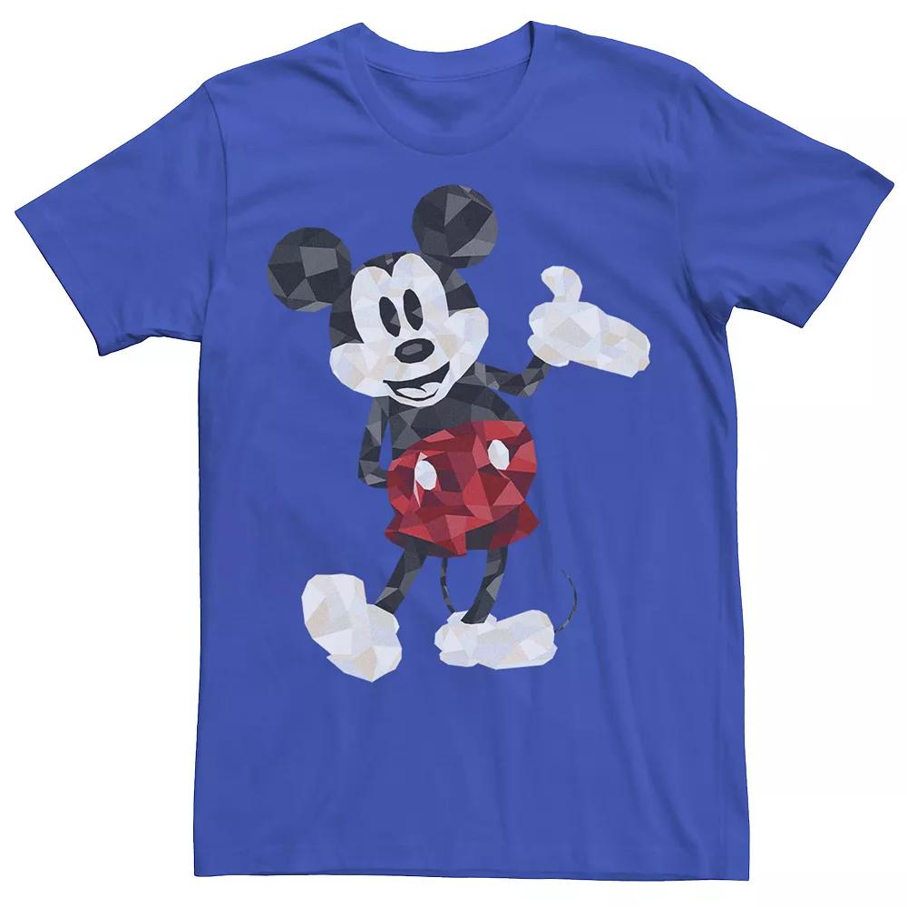 Disney's Mickey Mouse Men's Poly Mickey Portrait Tee,  Product Image