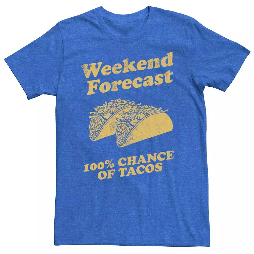 Men's Weekend Taco Forecast Graphic Tee,  Product Image