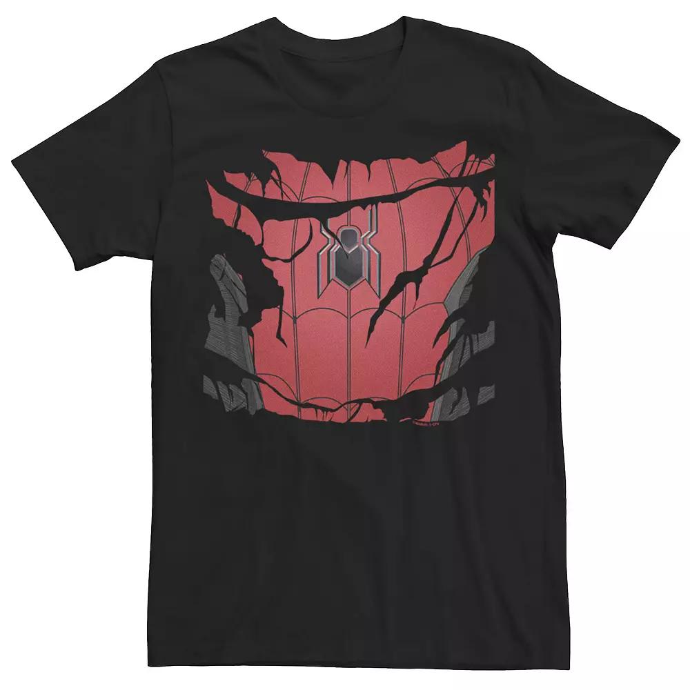 Men's Marvel Spider-Man No Way Home Classic Spider-Man Costume Tee, Boy's, Size: Medium, Black Product Image