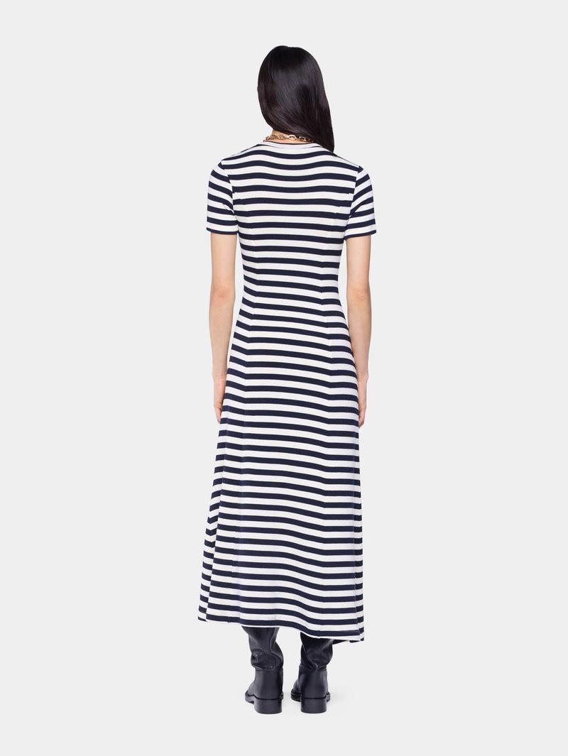 DRAPED MIDI DRESS IN WOOL Product Image