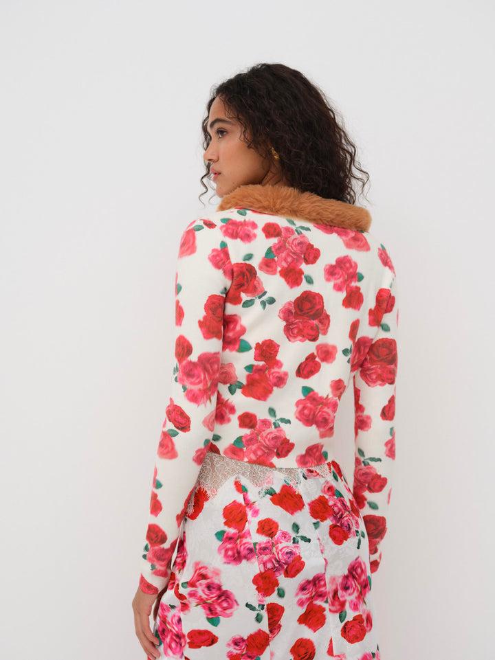 Carol Cardigan — Red Product Image