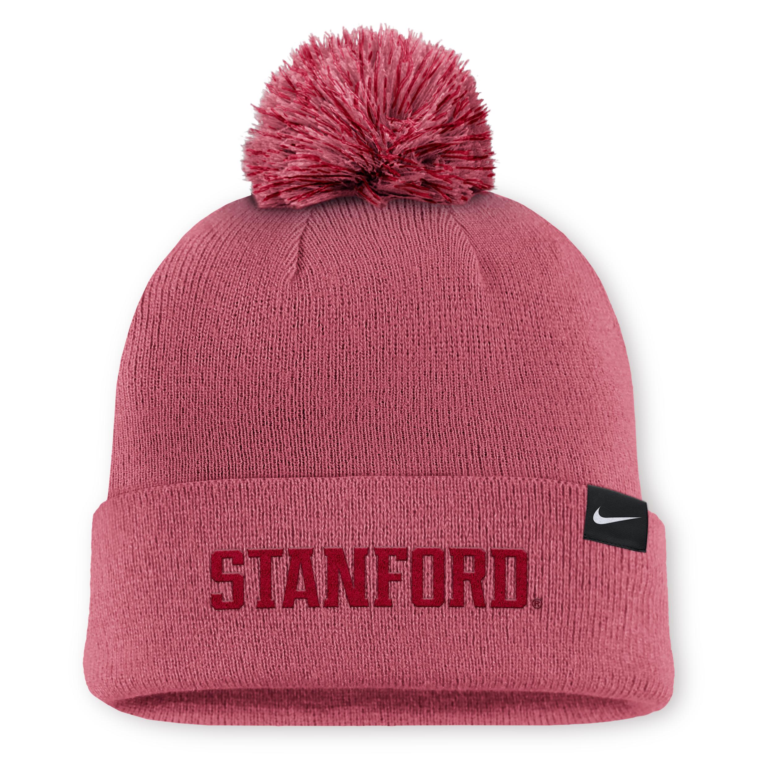 Stanford Primetime Campus Toned Nike Mens College Cuffed Pom Beanie | NC1665MSDN-UE8 Product Image