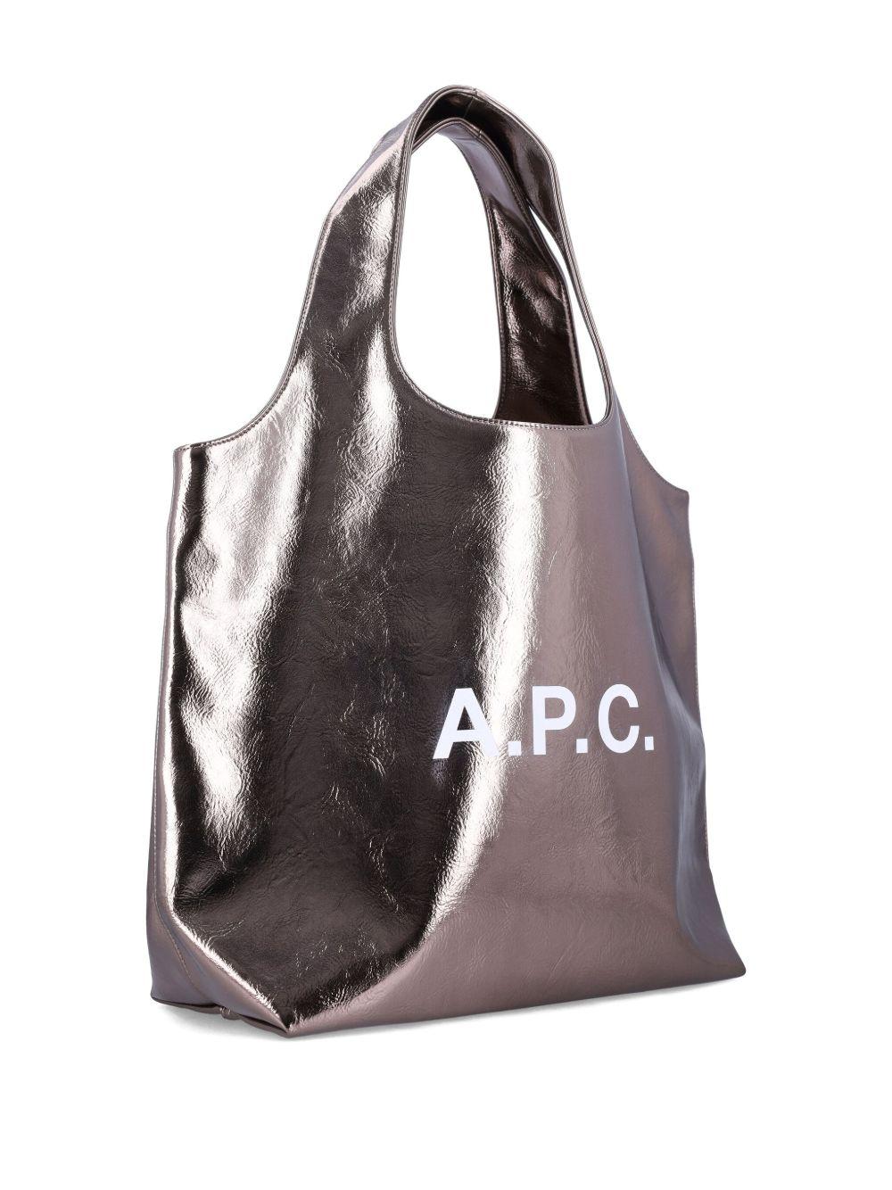 metallic logo tote bag Product Image